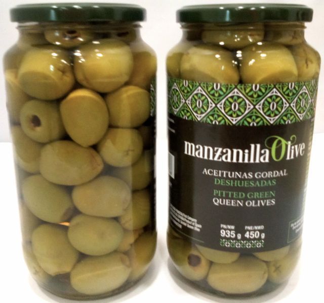 Pitted Green Queen Olives 450g Tienda TARICO